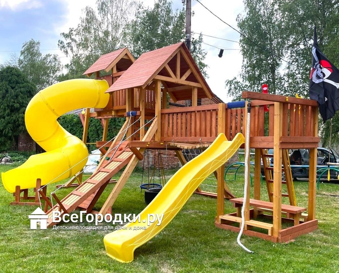 Детская игровая площадка Савушка Lux 15