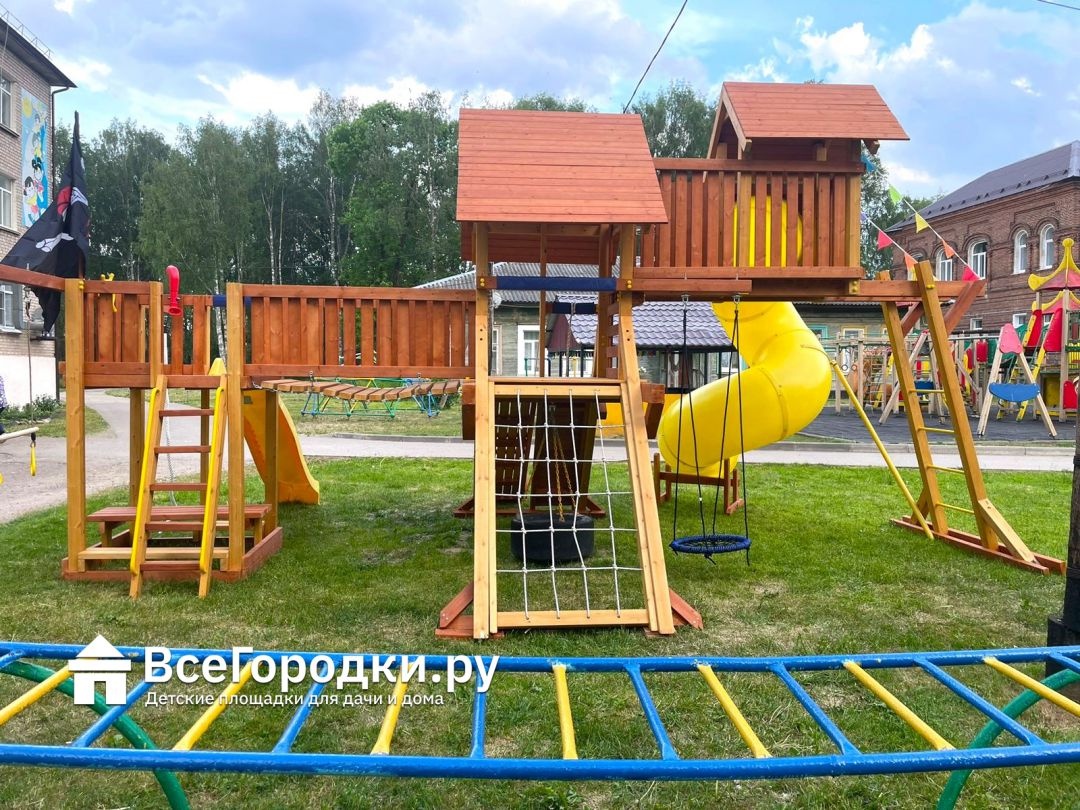 Детская игровая площадка Савушка Lux 15