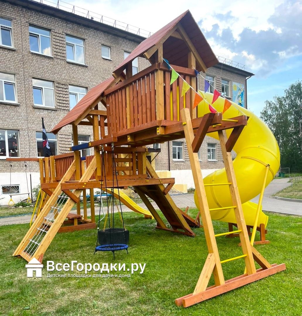 Детская игровая площадка Савушка Lux 15