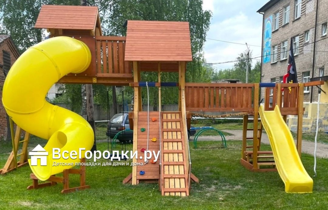 Детская игровая площадка Савушка Lux 15