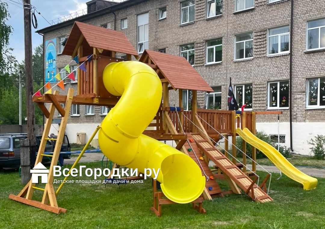 Детская игровая площадка Савушка Lux 15