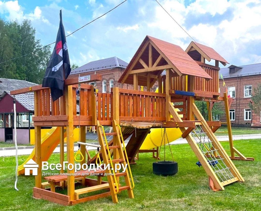 Детская игровая площадка Савушка Lux 15
