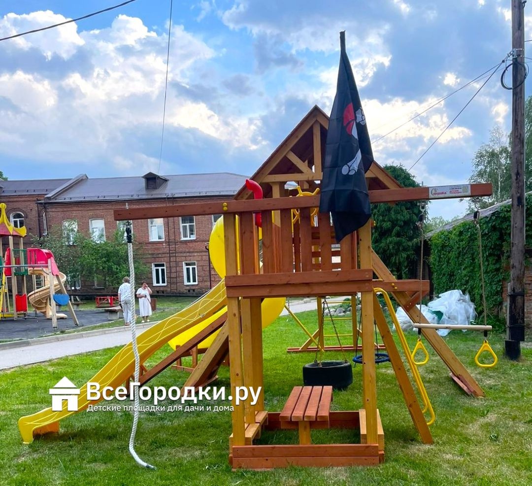 Детская игровая площадка Савушка Lux 15