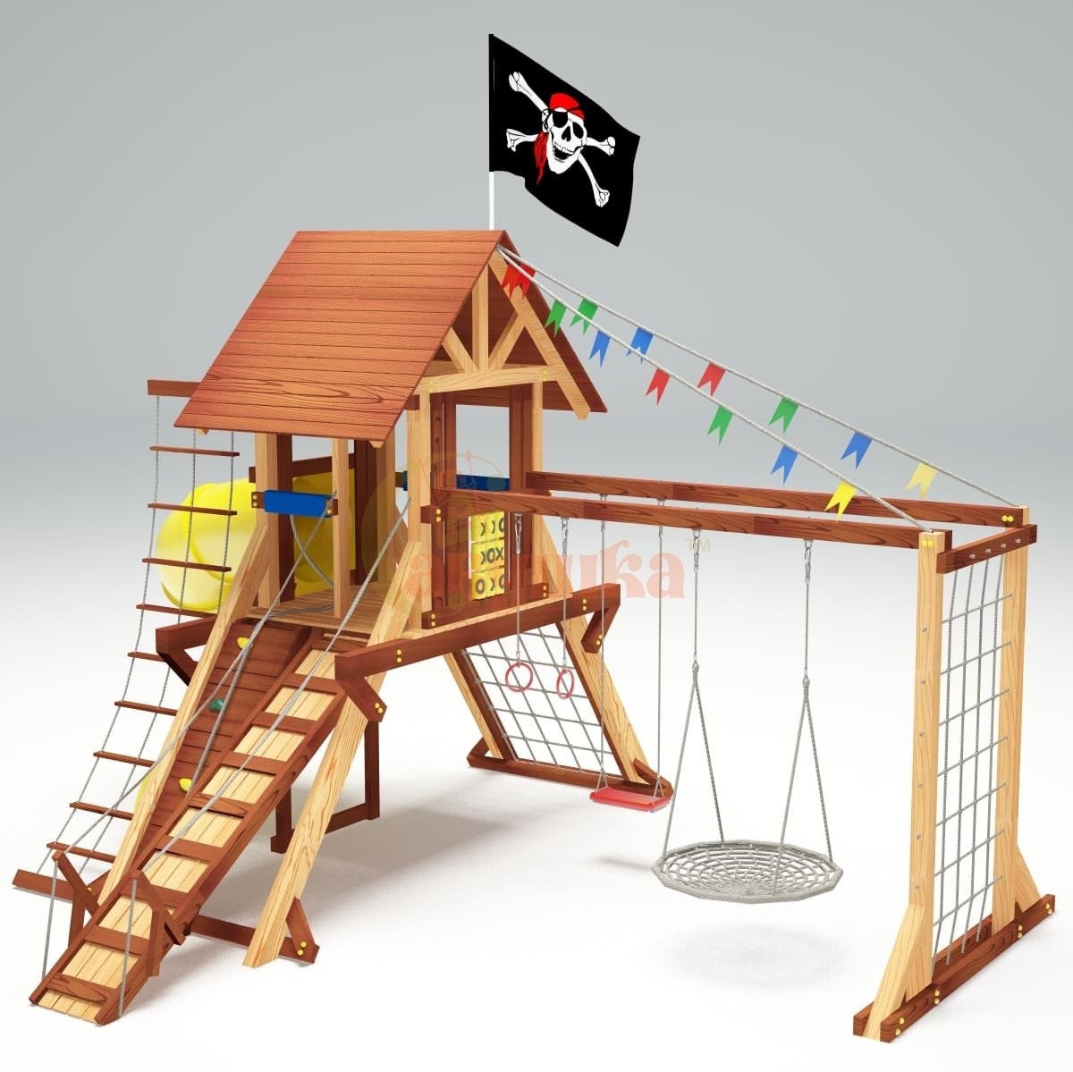 Детская игровая площадка Савушка Lux 5