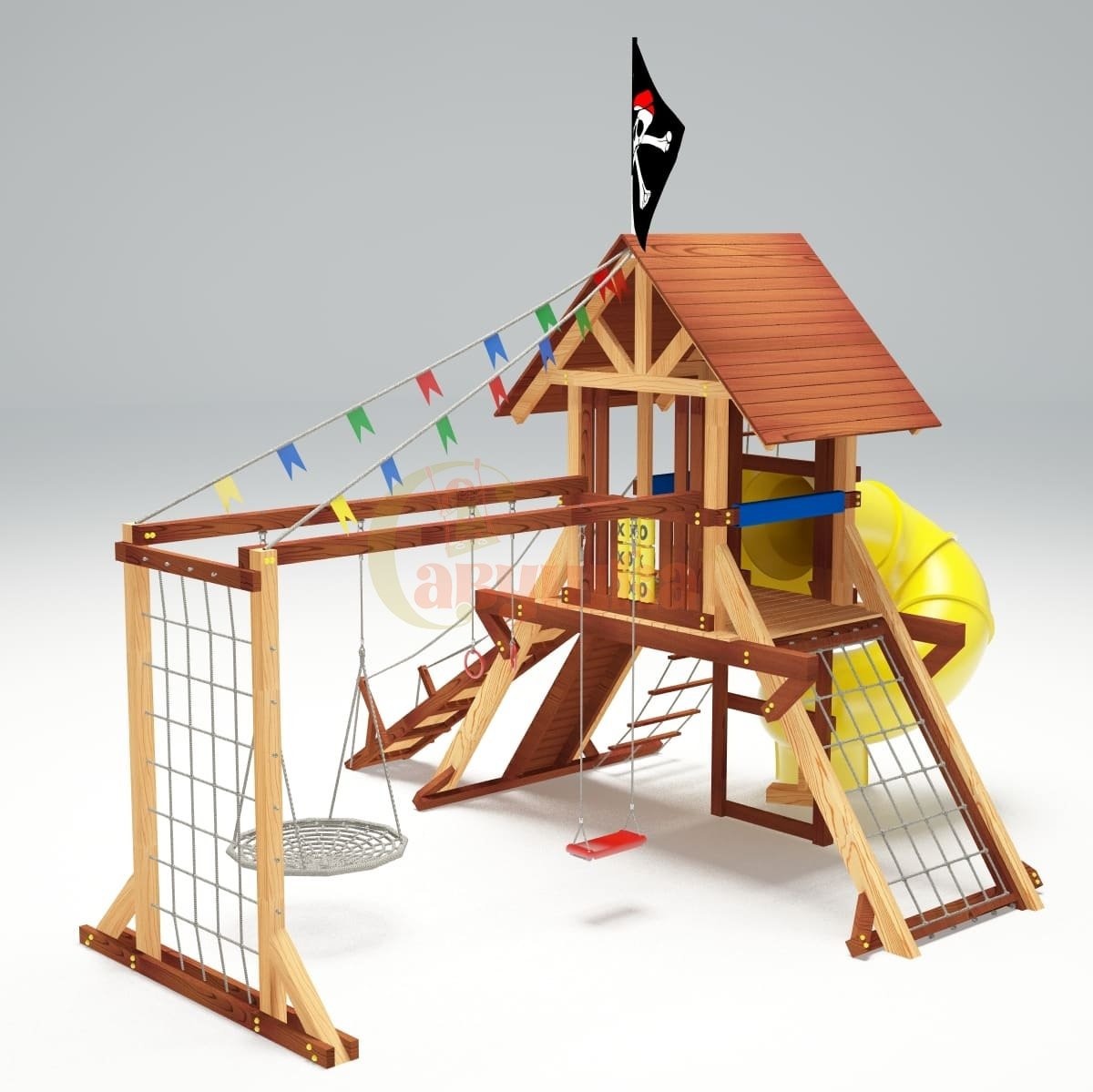 Детская игровая площадка Савушка Lux 5