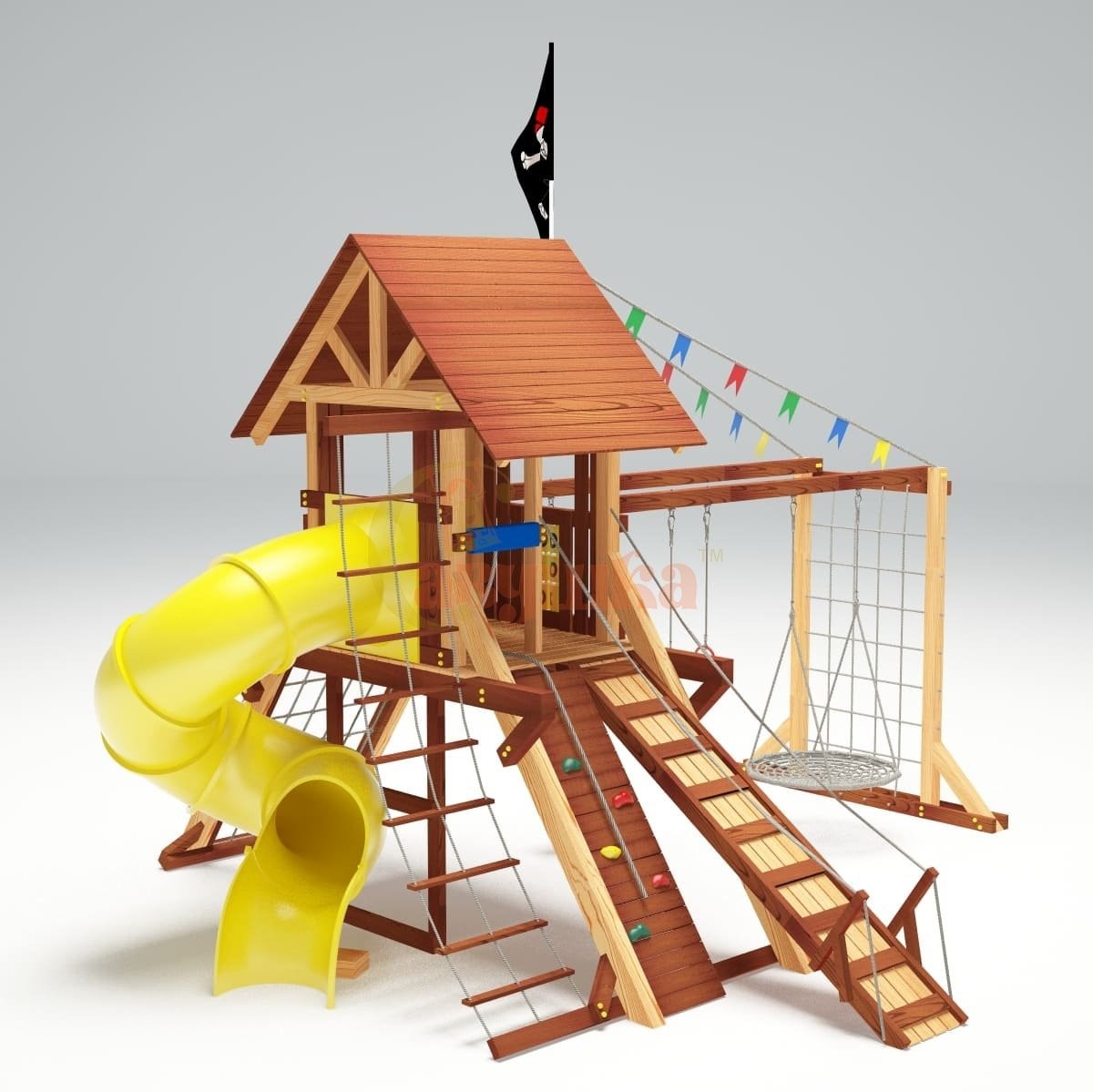 Детская игровая площадка Савушка Lux 5