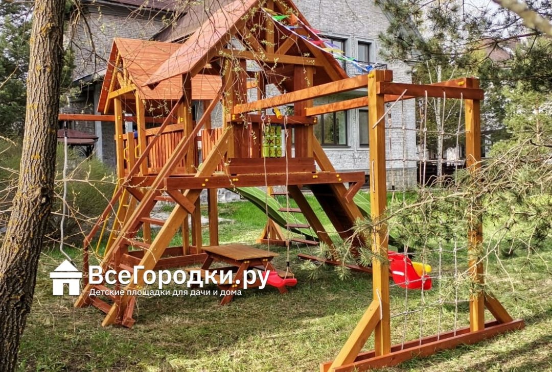 Детская игровая площадка Савушка Lux 9
