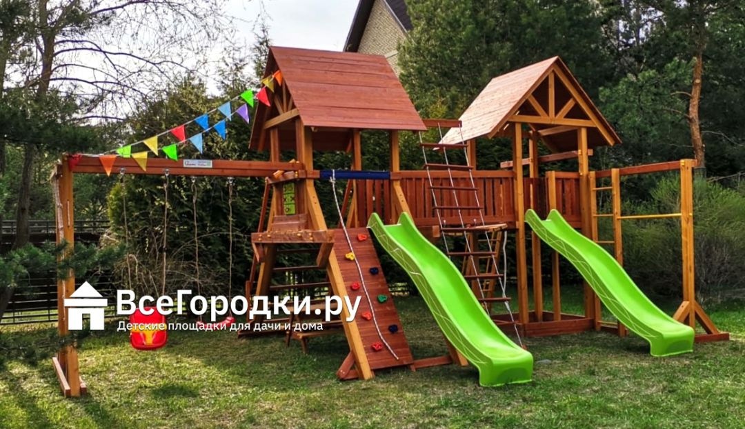 Детская игровая площадка Савушка Lux 9