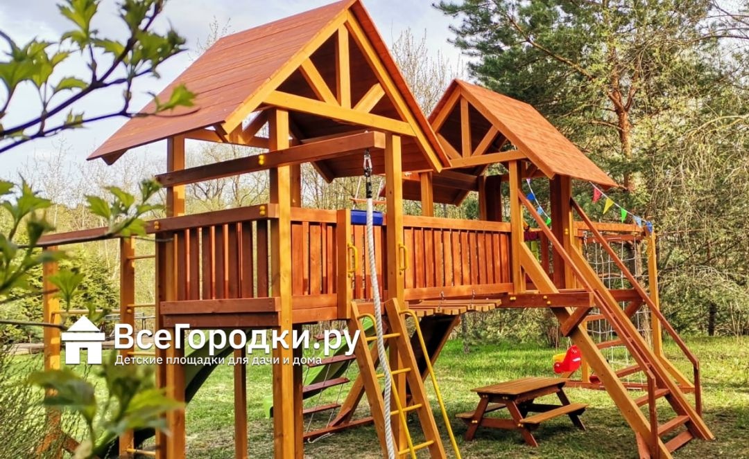 Детская игровая площадка Савушка Lux 9