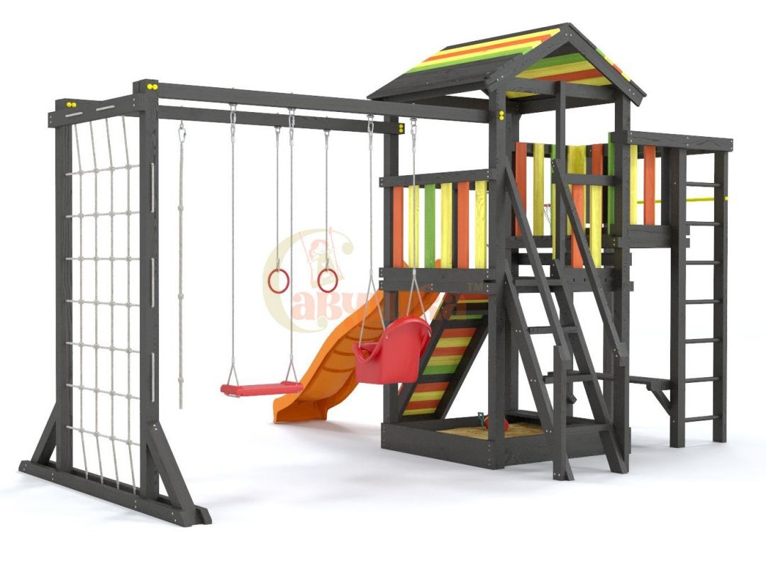 Детская площадка Савушка Мастер 4 (orange)