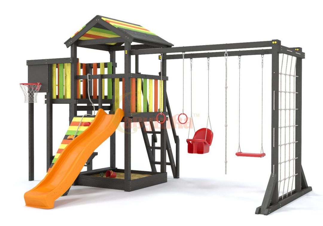 Детская площадка Савушка Мастер 4 (orange)