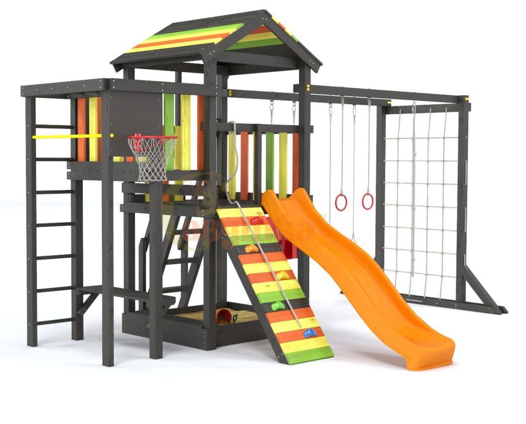 Детская площадка Савушка Мастер 4 (orange)