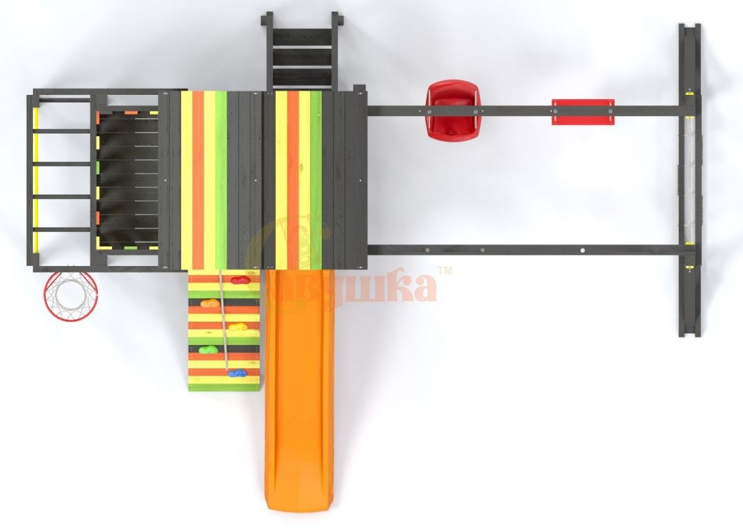 Детская площадка Савушка Мастер 4 (orange)