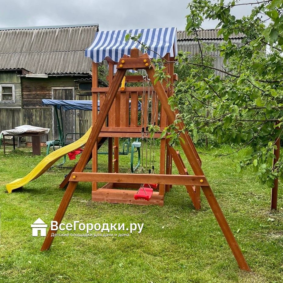 Детская площадка Савушка Мастер 5 - Махагон