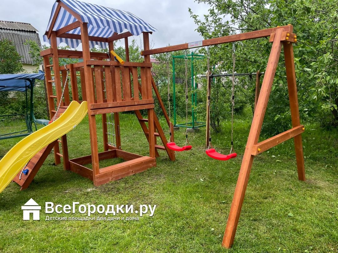 Детская площадка Савушка Мастер 5 - Махагон