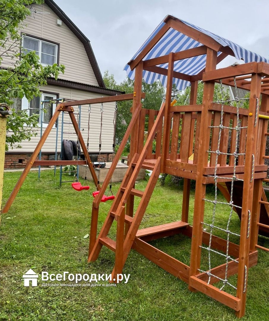 Детская площадка Савушка Мастер 5 - Махагон