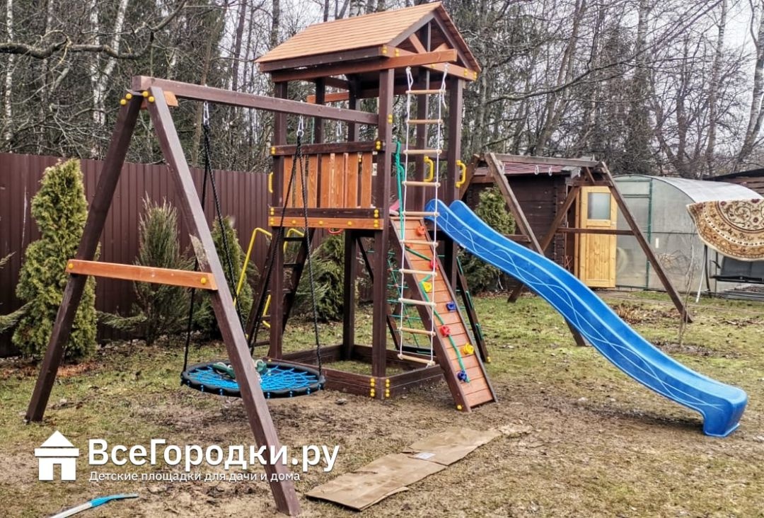 Детский игровой комплекс для дачи Домовенок Макси