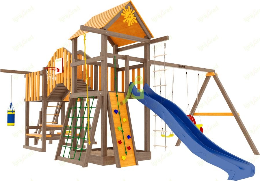 Детская игровая площадка Igragrad Панда Фани Мостик