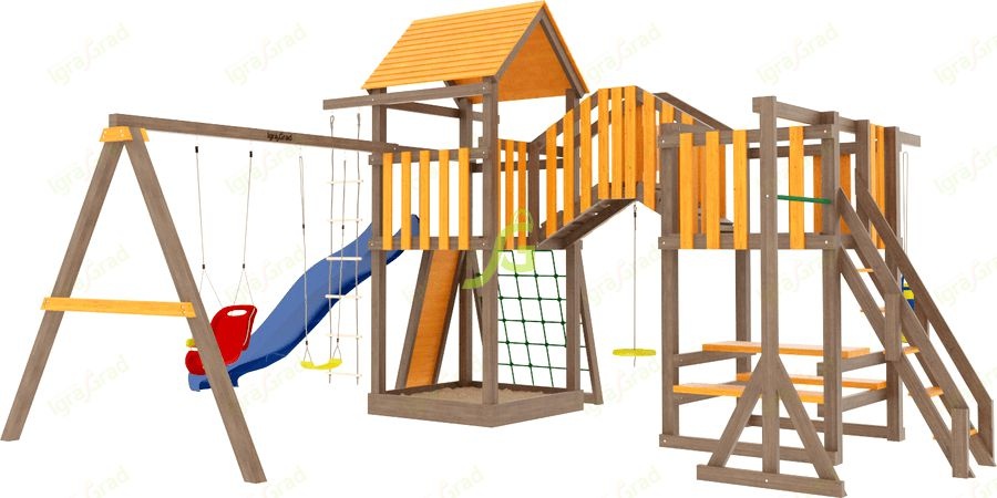 Детская игровая площадка Igragrad Панда Фани Мостик