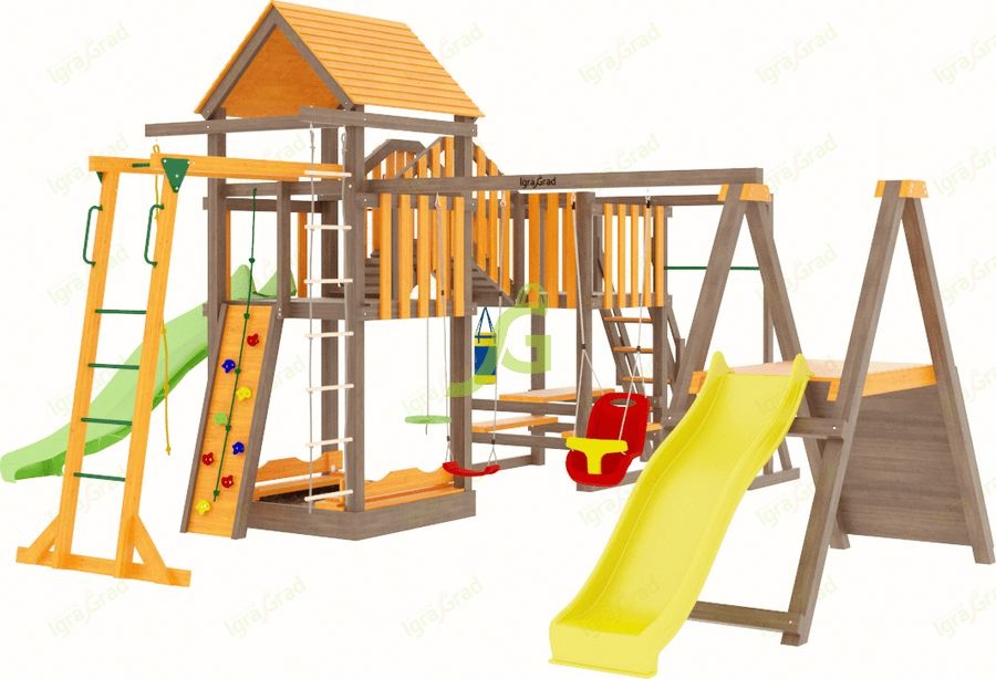 Детская игровая площадка Igragrad Панда Фани Мостик 2