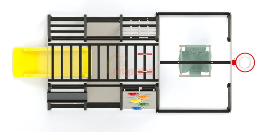 Детский комплекс Непоседа 8 nero