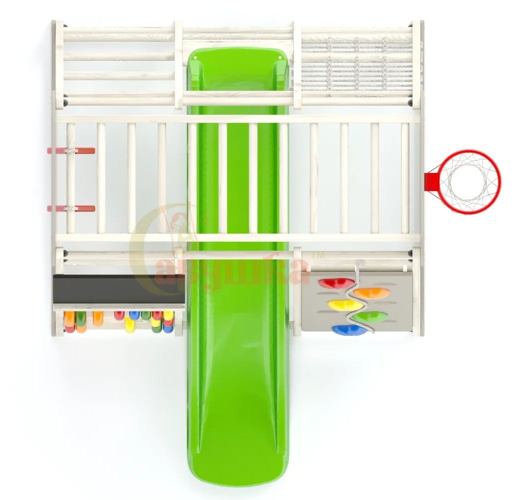 Детский комплекс Непоседа 4 oak