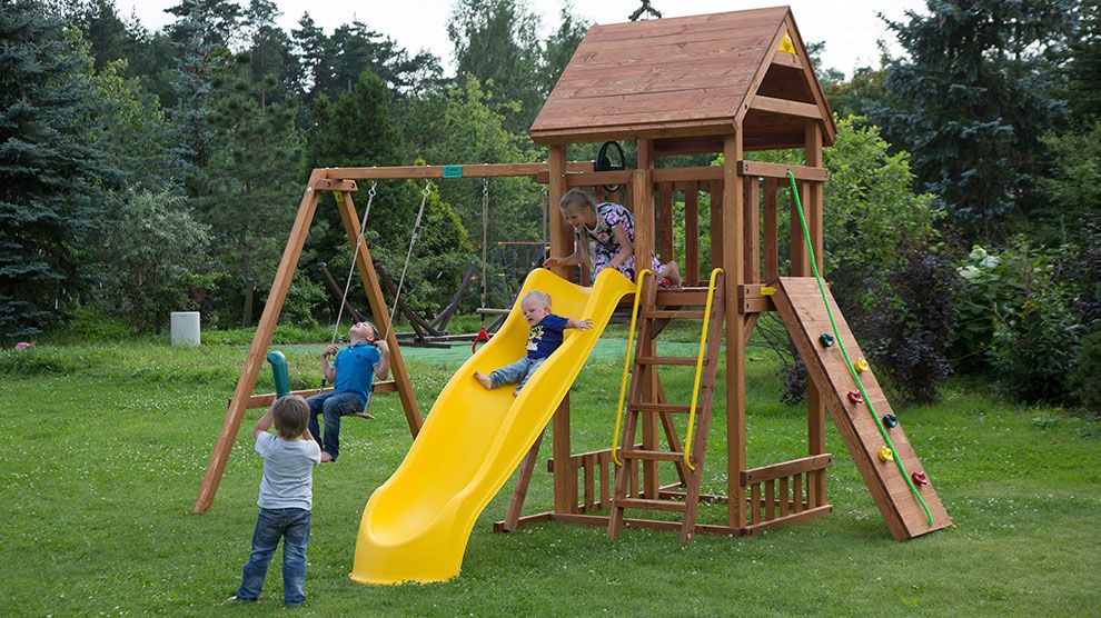 Детская деревянная площадка MoyDvor Париж