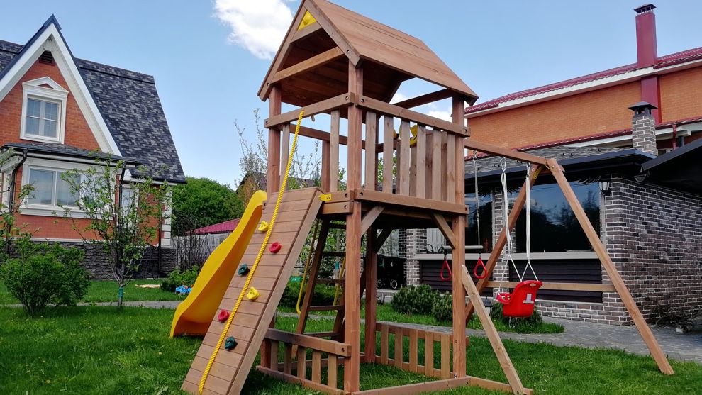 Детская деревянная площадка MoyDvor Париж