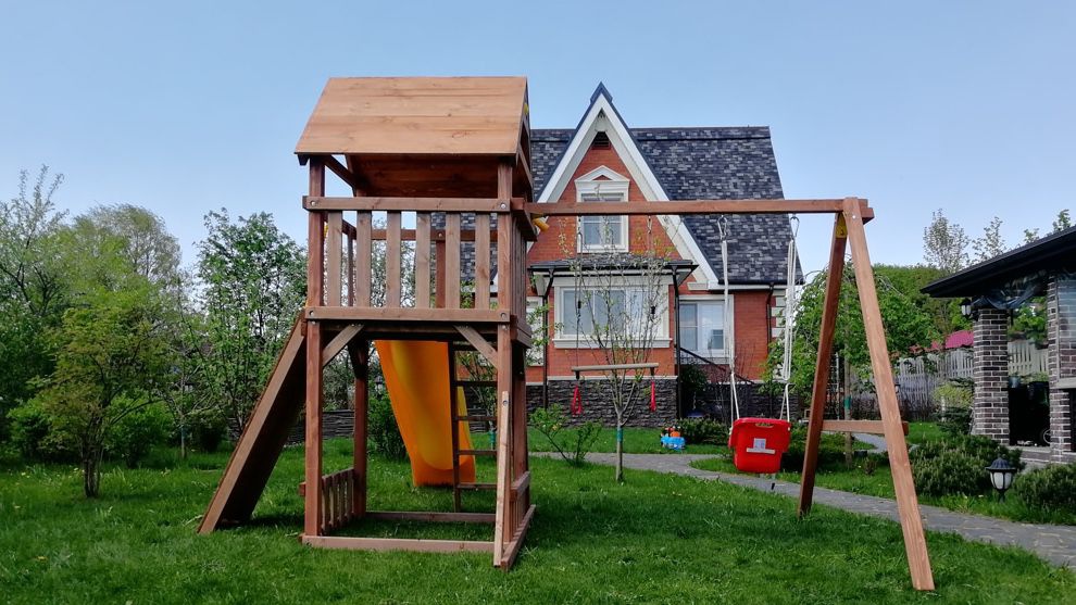 Детская деревянная площадка MoyDvor Париж