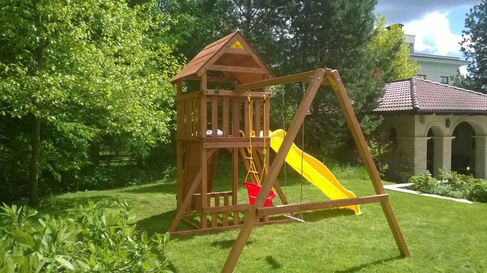 Детская деревянная площадка MoyDvor Париж