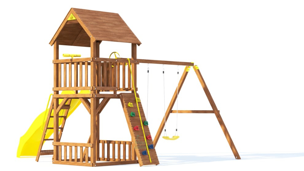 Детская деревянная площадка MoyDvor Париж