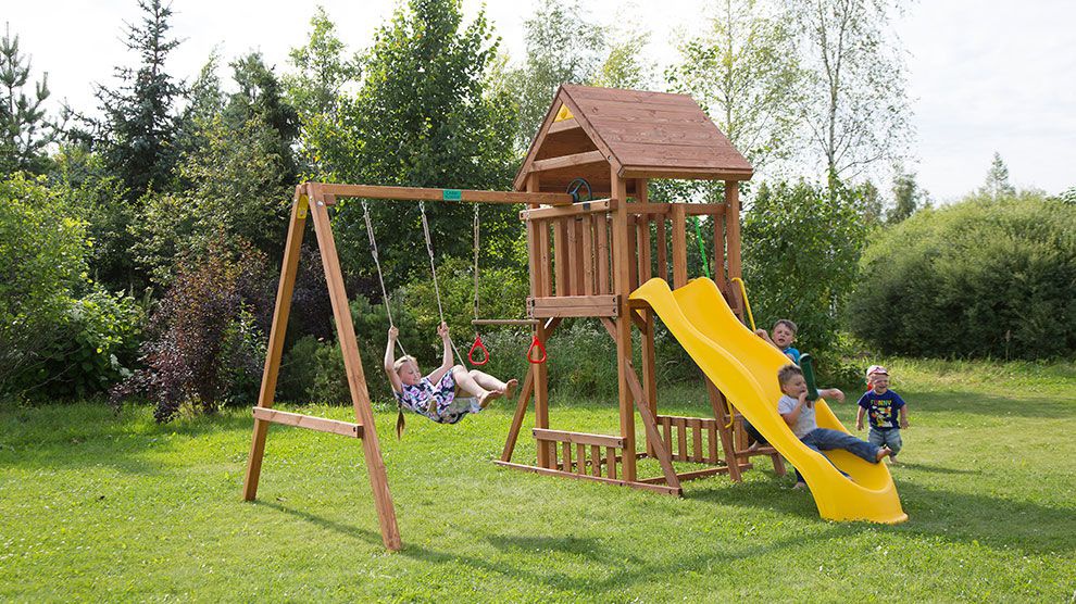 Детская деревянная площадка MoyDvor Париж