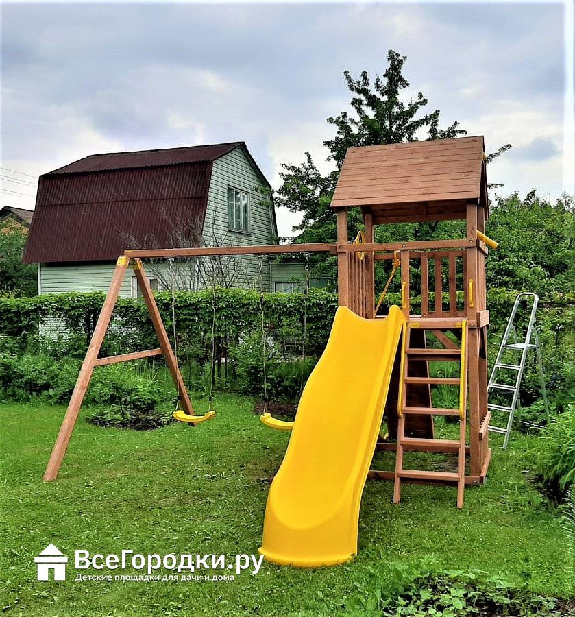 Детская деревянная площадка MoyDvor Париж