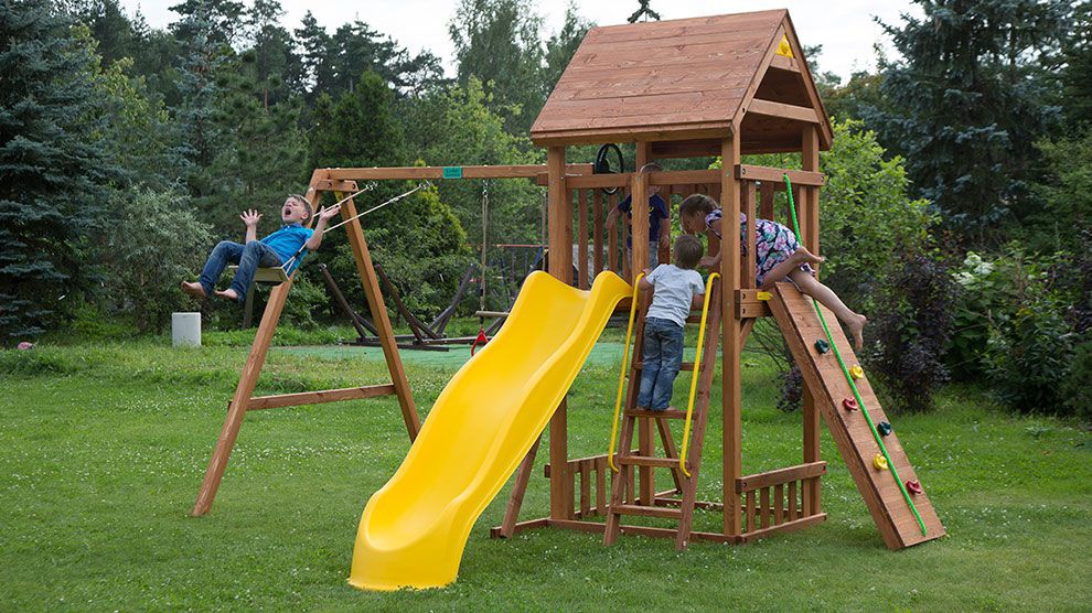 Детская деревянная площадка MoyDvor Париж