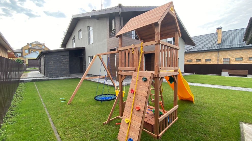 Детская деревянная площадка MoyDvor Париж