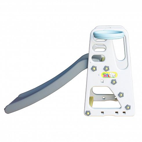 Детская пластиковая горка с баскетбольным кольцом Park