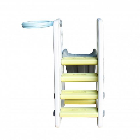 Детская пластиковая горка с баскетбольным кольцом Park