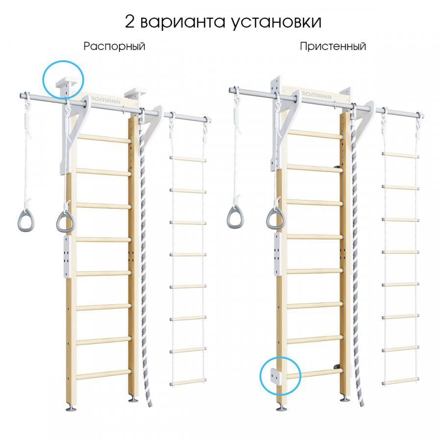 Шведская стенка ROMANA Eco2