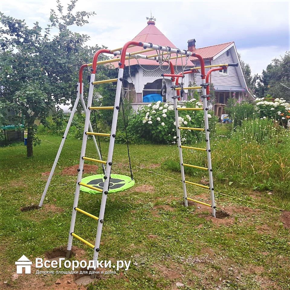 Спортивно-игровой комплекс ROMANA Веселая лужайка-2