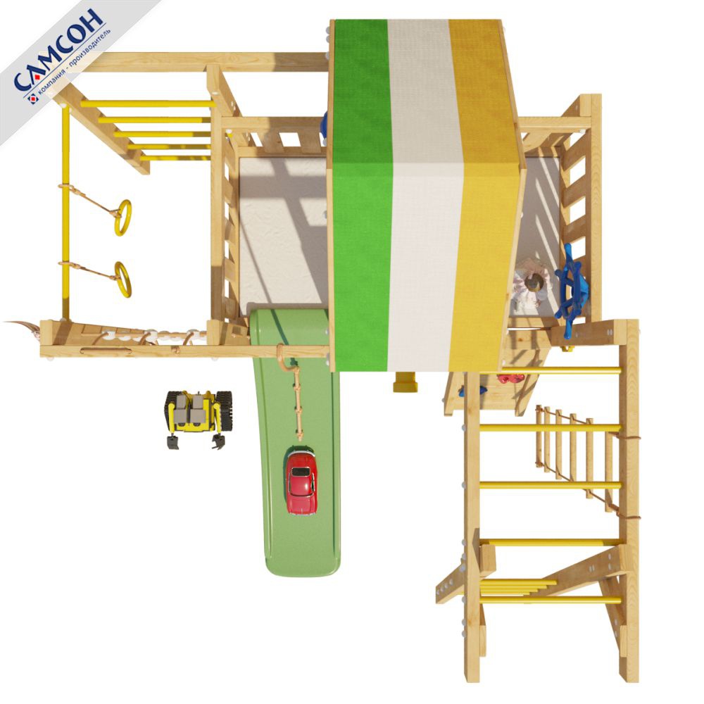 Детская игровая кровать-чердак Валли