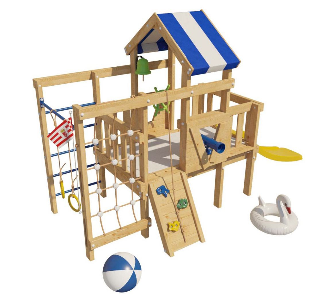 Детская игровая кровать-чердак Дори