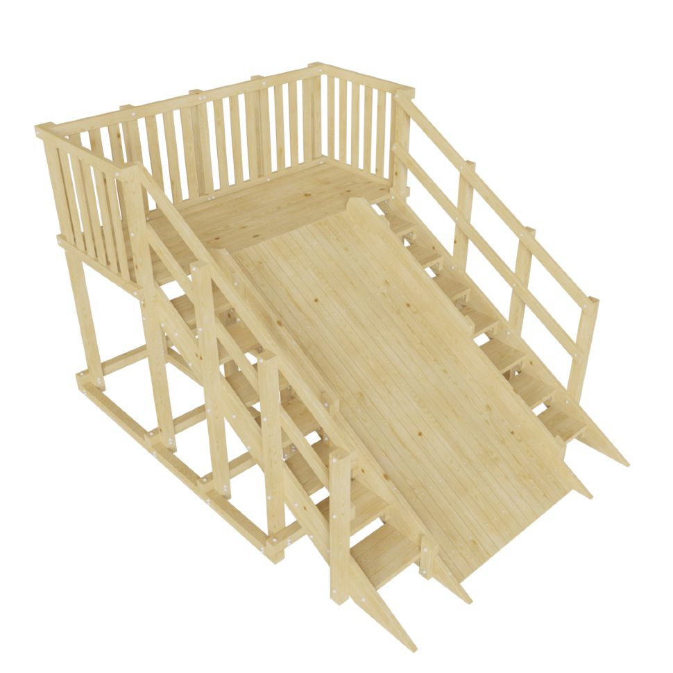 Зимняя горка Самсон Гренландия