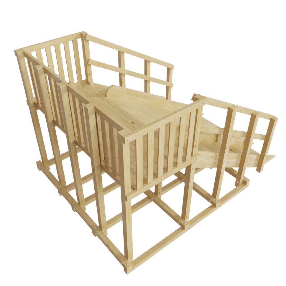 Зимняя горка Самсон Гренландия