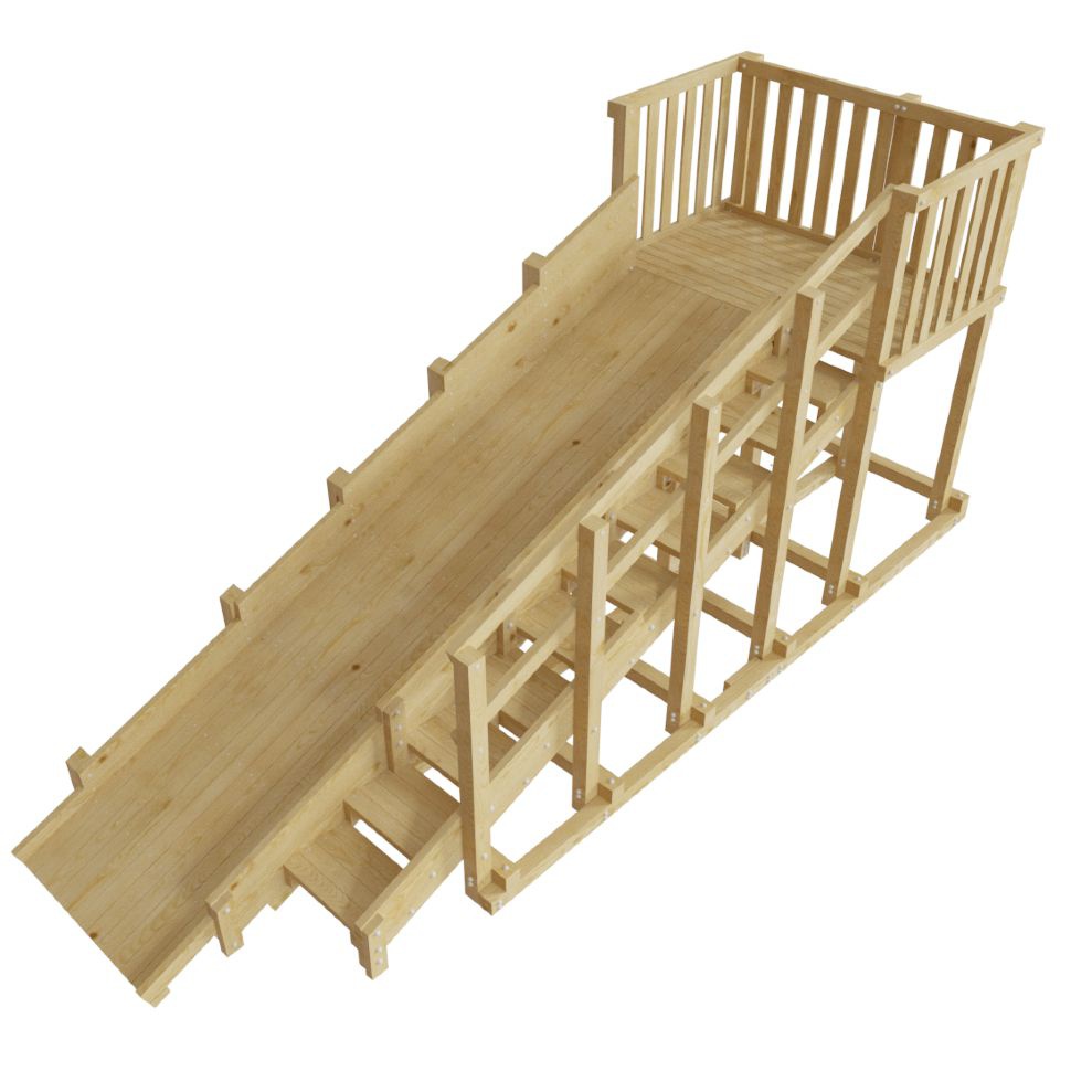 Зимняя горка Самсон Исландия