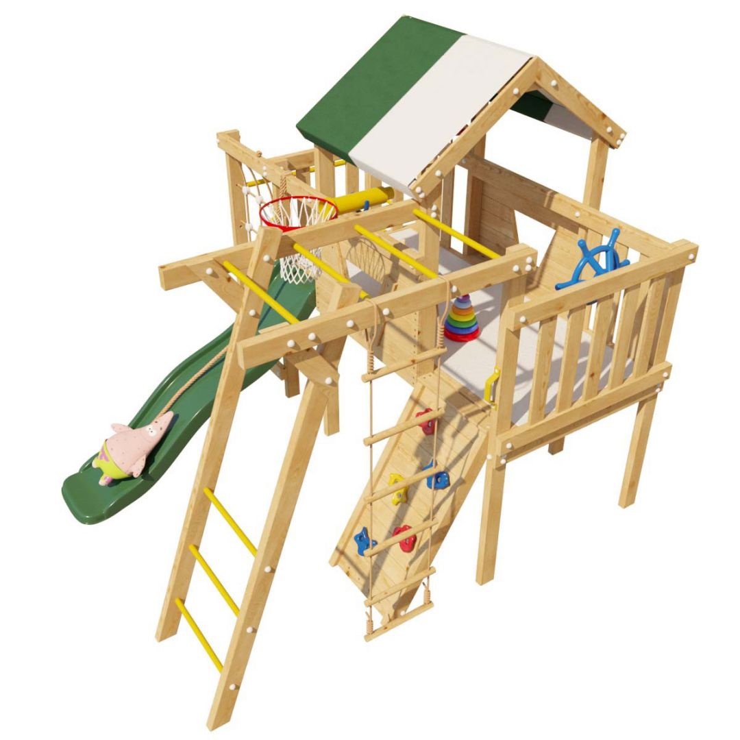 Детская игровая кровать-чердак Патрик