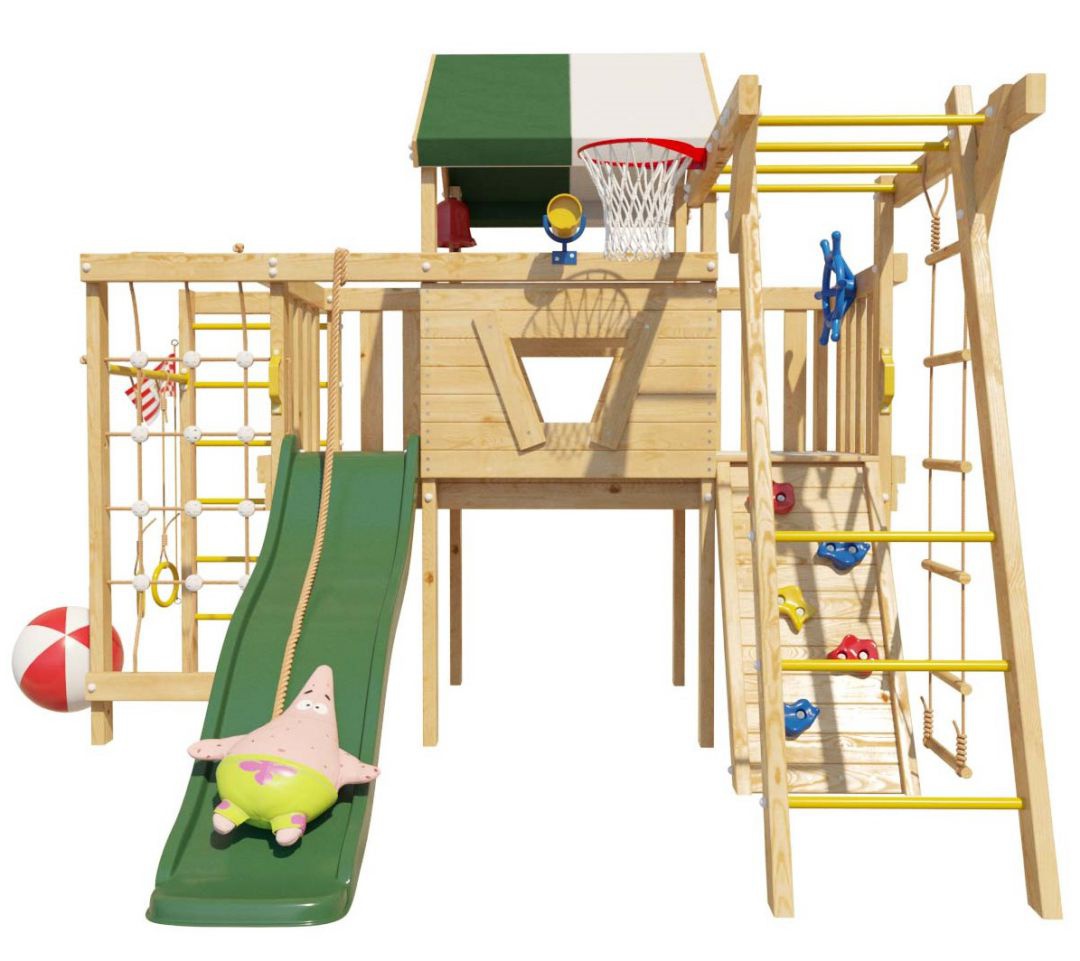 Детская игровая кровать-чердак Патрик