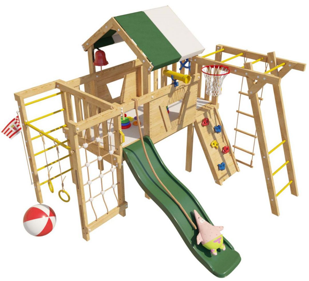 Детская игровая кровать-чердак Патрик