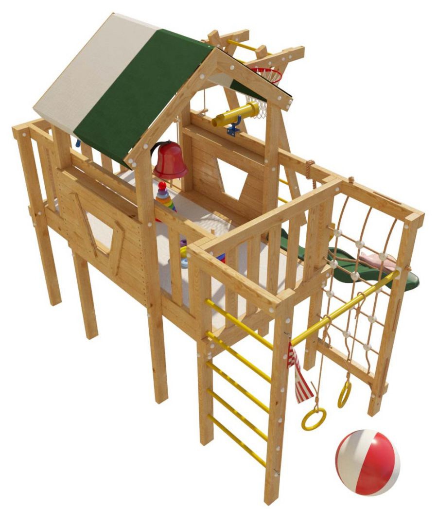 Детская игровая кровать-чердак Патрик