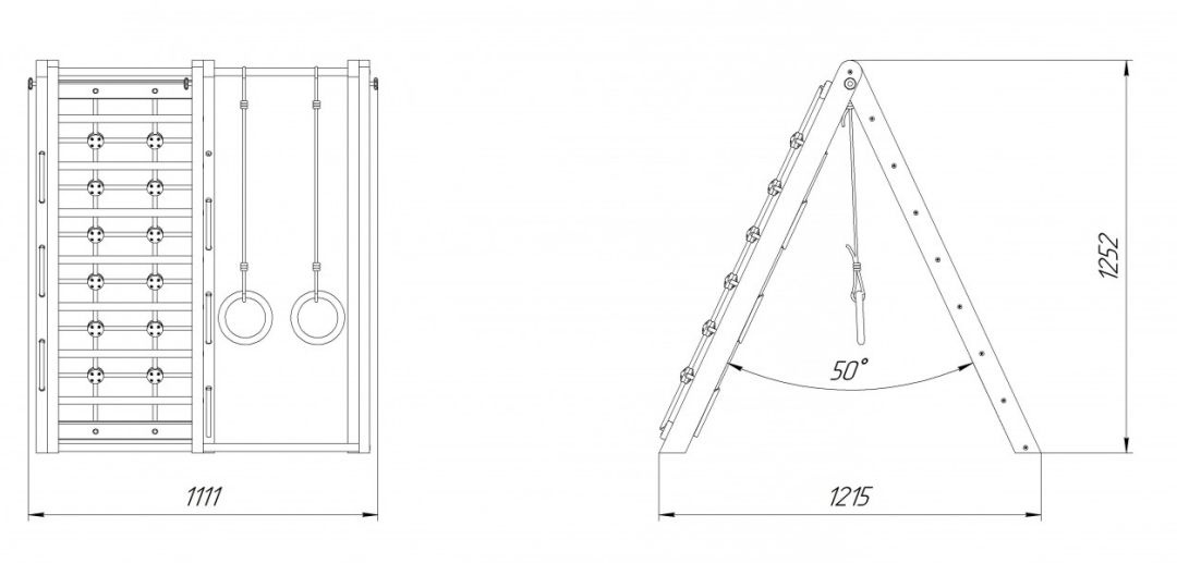Детский спортивный комплекс Самсон Сет Симба-Тоба