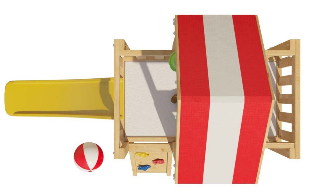 Детская игровая кровать-чердак Венди